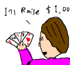 Bluffing on the Flop in Poker